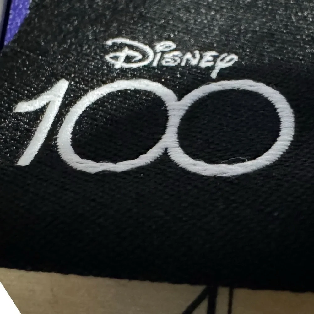 Disney Parks DISNEY100 Dog Collar Large Length Silver/Purple